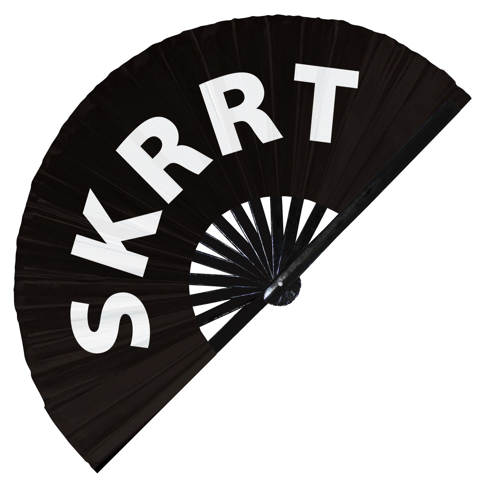Skrrt - Clack Folding Rave & Festival Hand Fan