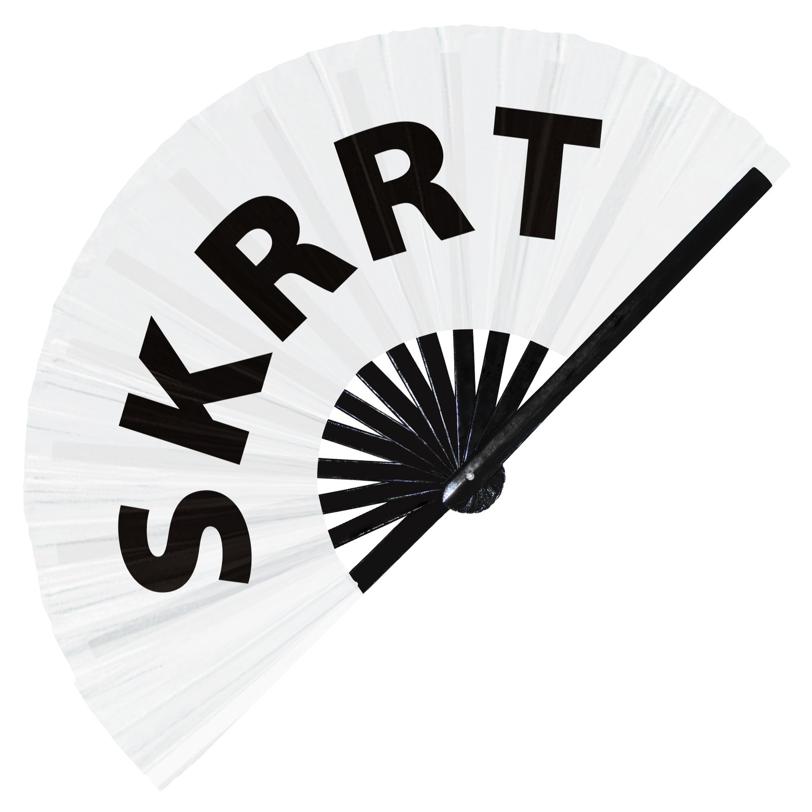 Skrrt - Clack Folding Rave & Festival Hand Fan - Image 10