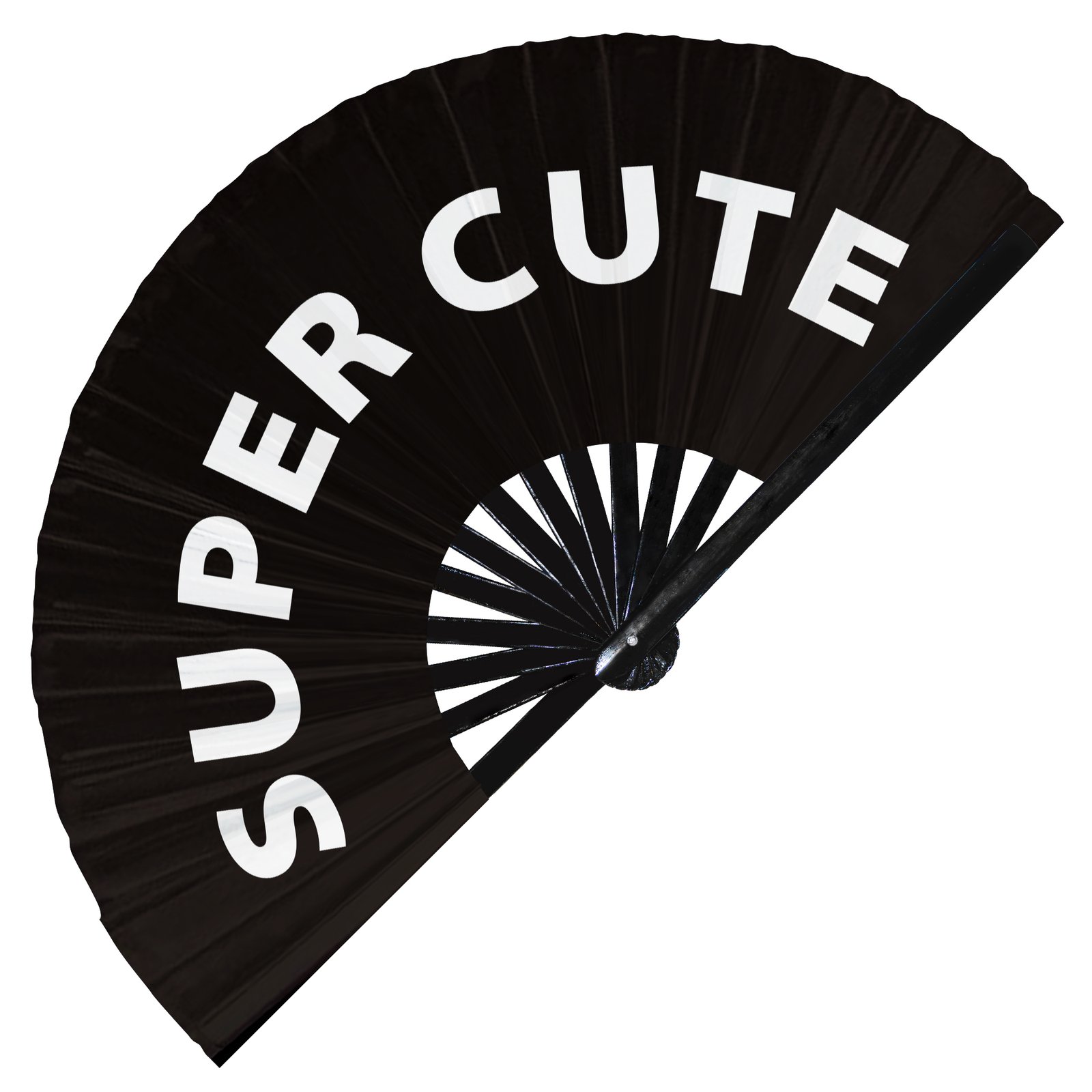 Super cute - Clack Folding Rave & Festival Hand Fan