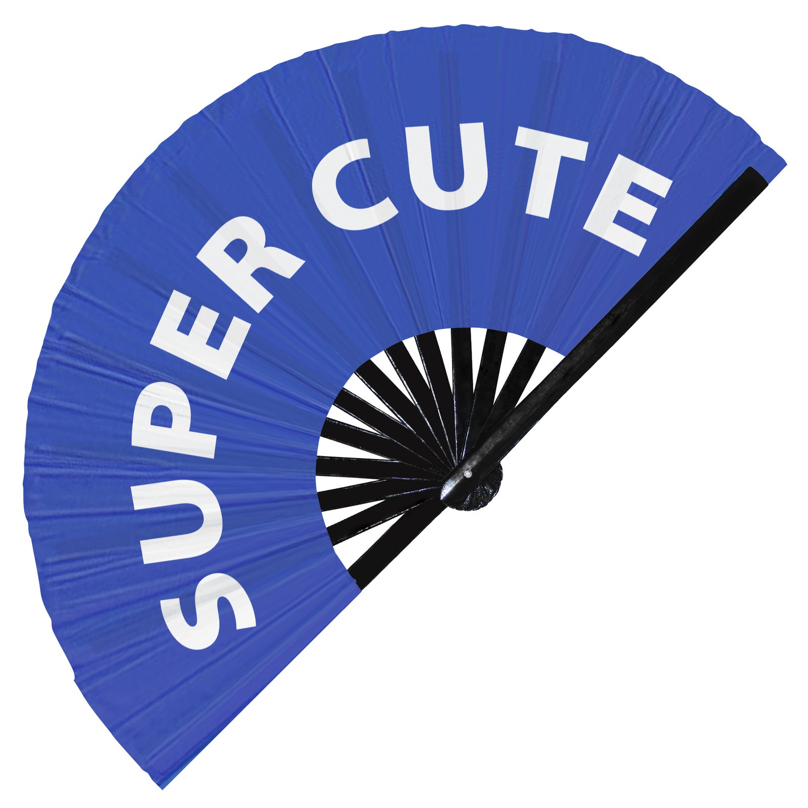 Super cute - Clack Folding Rave & Festival Hand Fan - Image 3