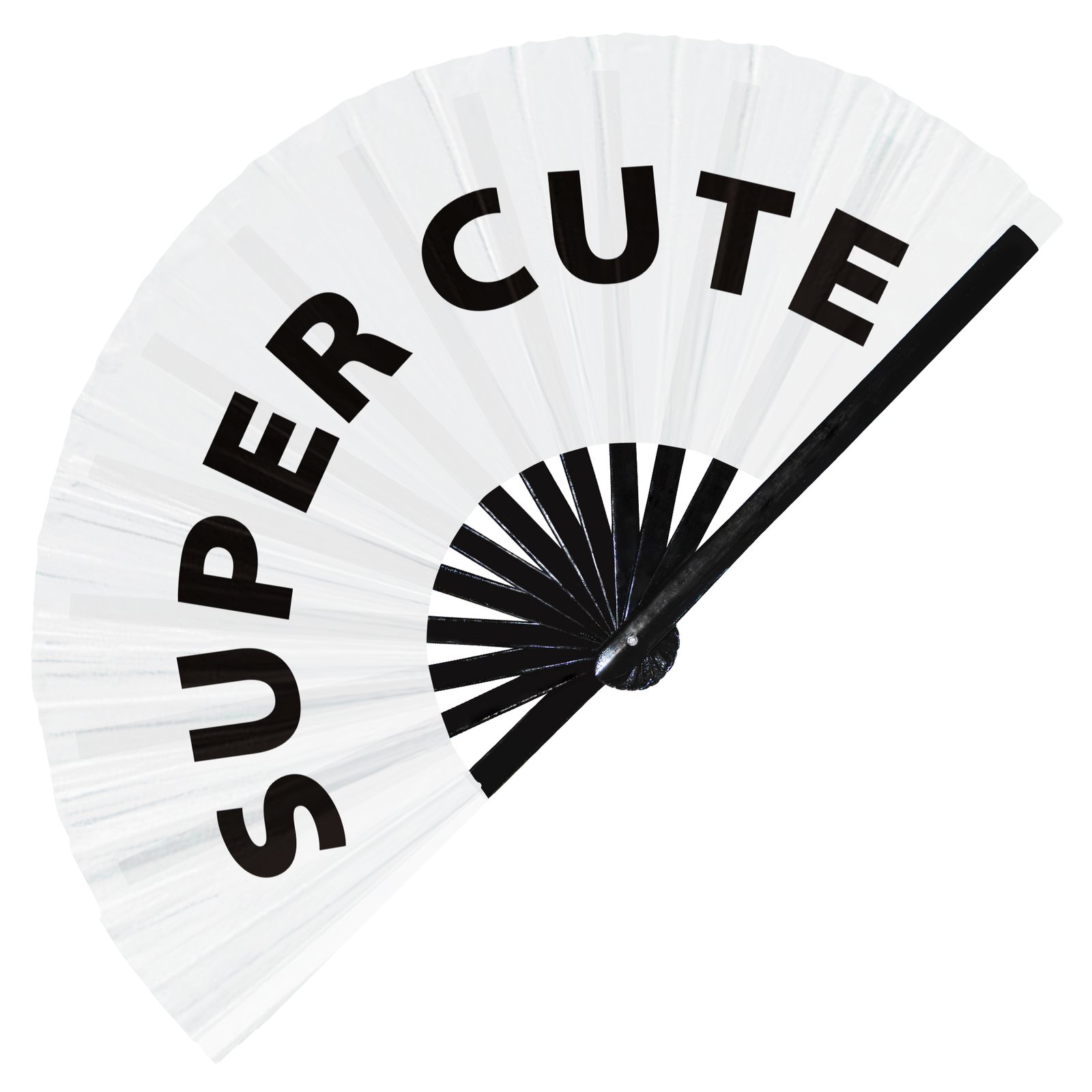 Super cute - Clack Folding Rave & Festival Hand Fan - Image 8