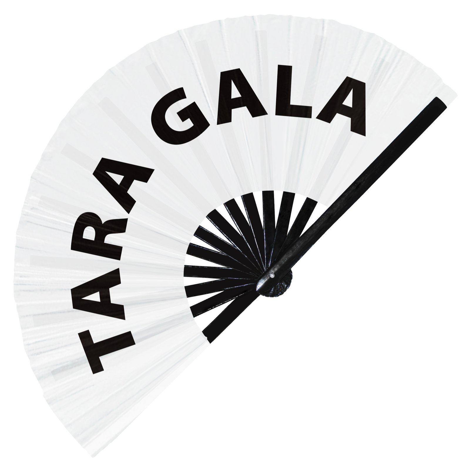 Tara gala - Clack Folding Rave & Festival Hand Fan - Image 8