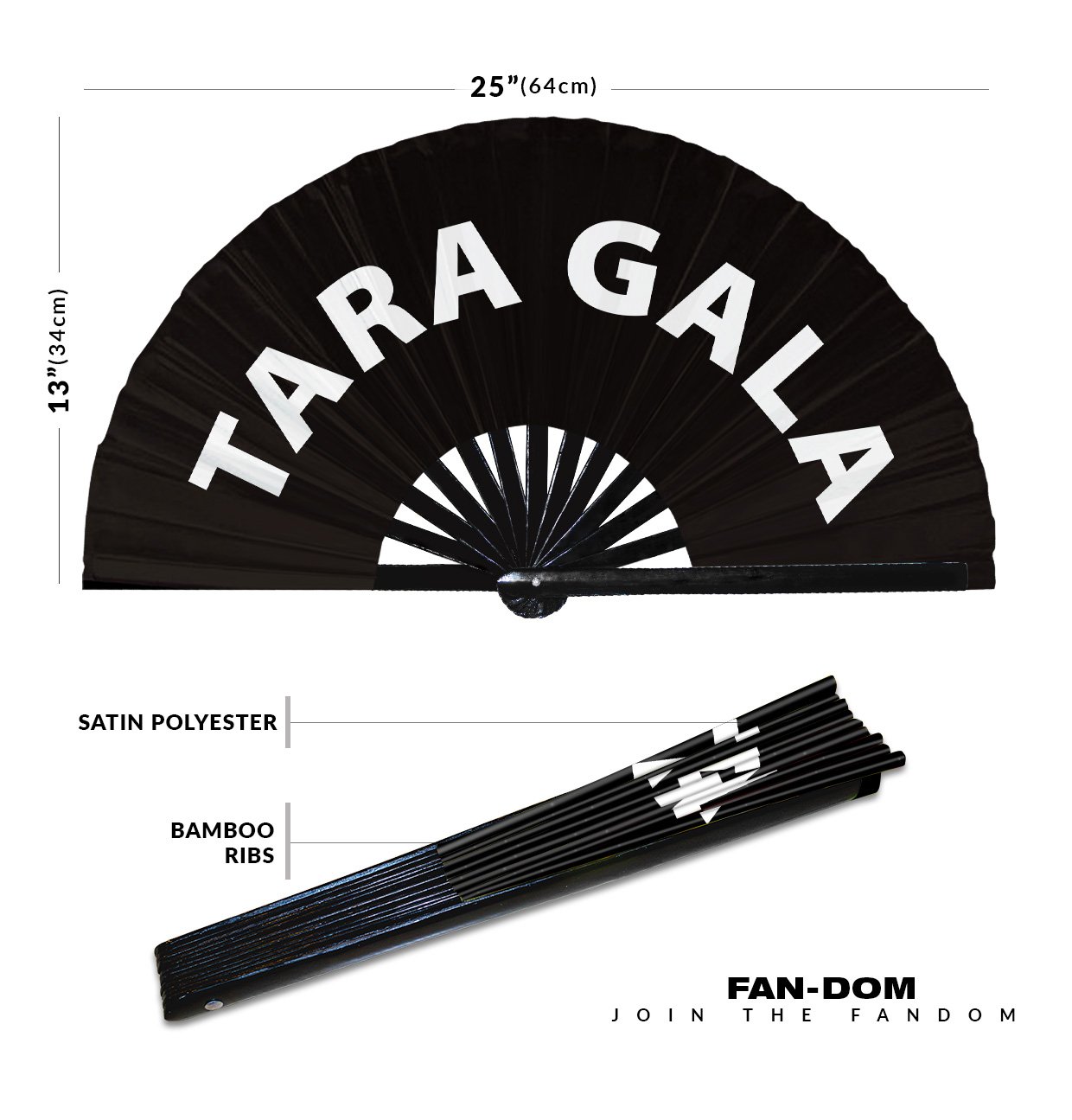 Tara gala - Clack Folding Rave & Festival Hand Fan - Image 10