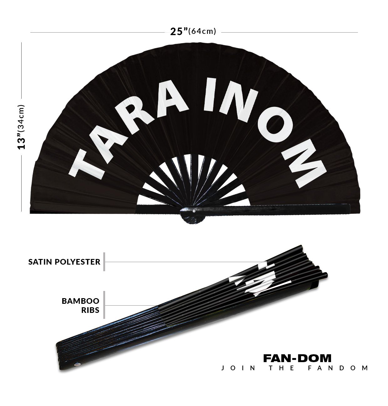 Tara inom - Clack Folding Rave & Festival Hand Fan - Image 10