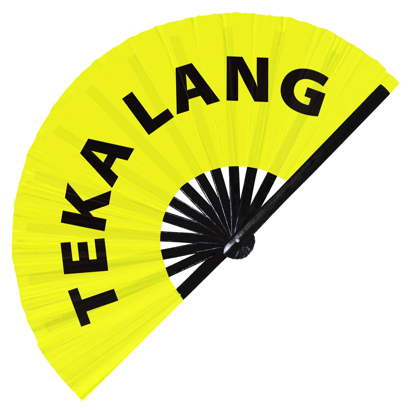 Teka lang - Clack Folding Rave & Festival Hand Fan - Image 9