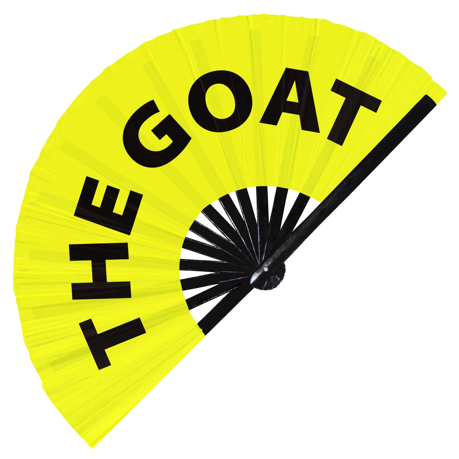 The GOAT - Clack Folding Rave & Festival Hand Fan - Image 2